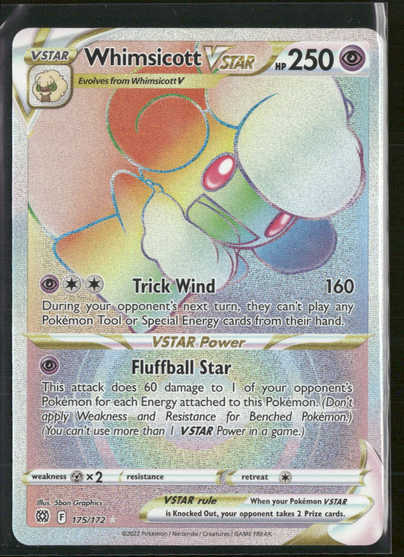 SWSH09: Brilliant Stars Whimsicott VSTAR (Secret) #175/172