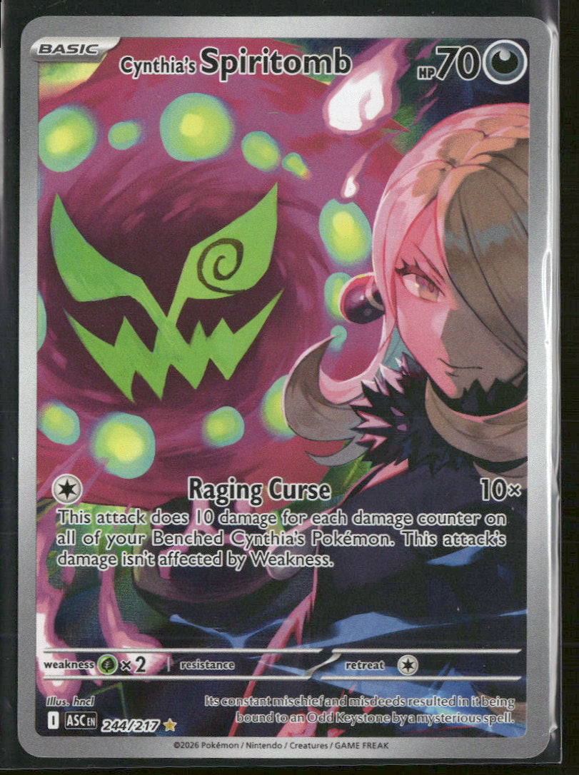 ME: Ascended Heroes Cynthia's Spiritomb #244/217