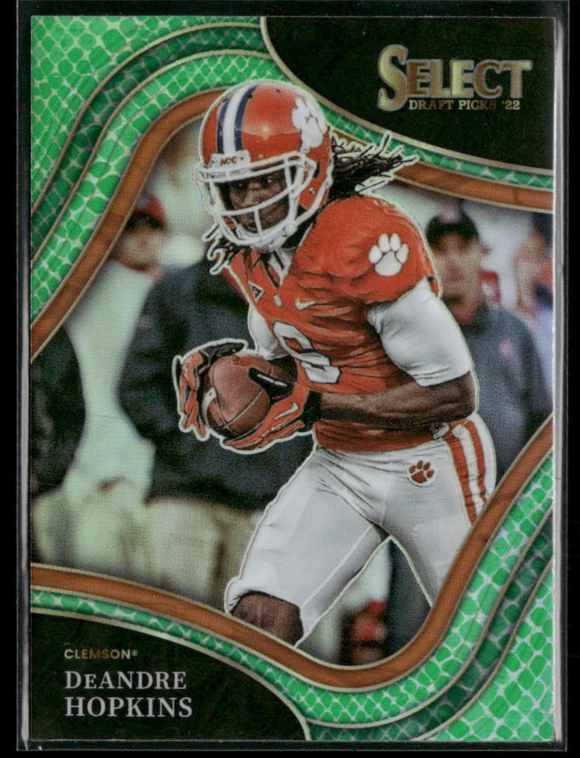 2022 Panini Select Draft Picks Dragon Scale Prizm DeAndre Hopkins #131