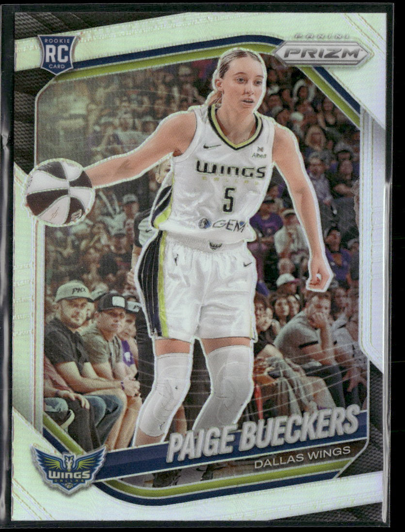 2025 Panini Prizm WNBA Silver Prizms Paige Bueckers #5