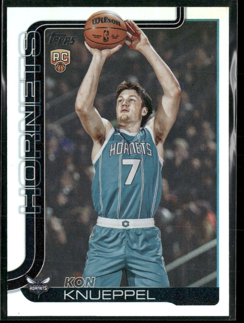 2025-26 Topps Rainbow Foilboard Kon Knueppel RC #204