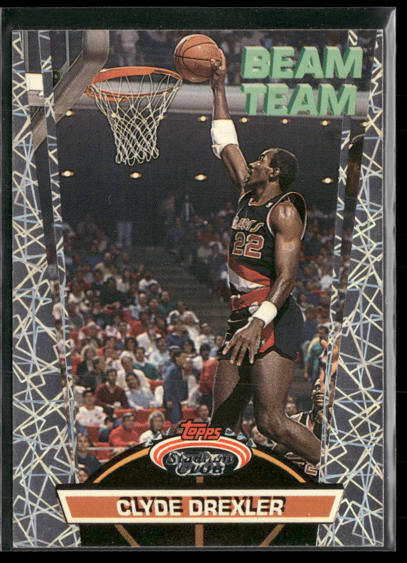 1992-93 Stadium Club Beam Team Clyde Drexler #4