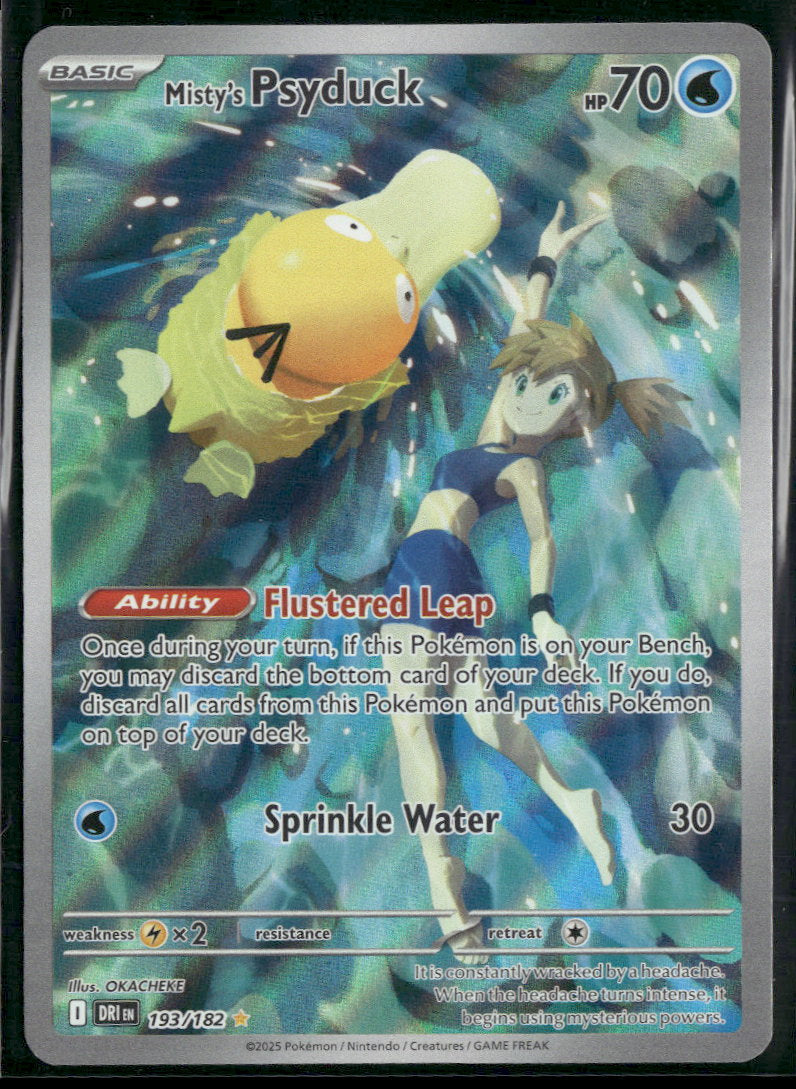 SV10: Destined Rivals Misty's Psyduck #193/182