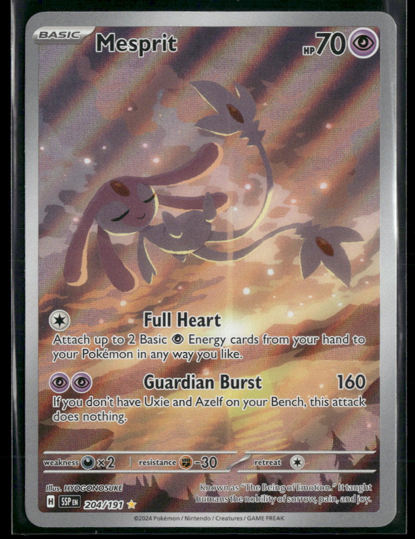 SV08: Surging Sparks Mesprit #204/191
