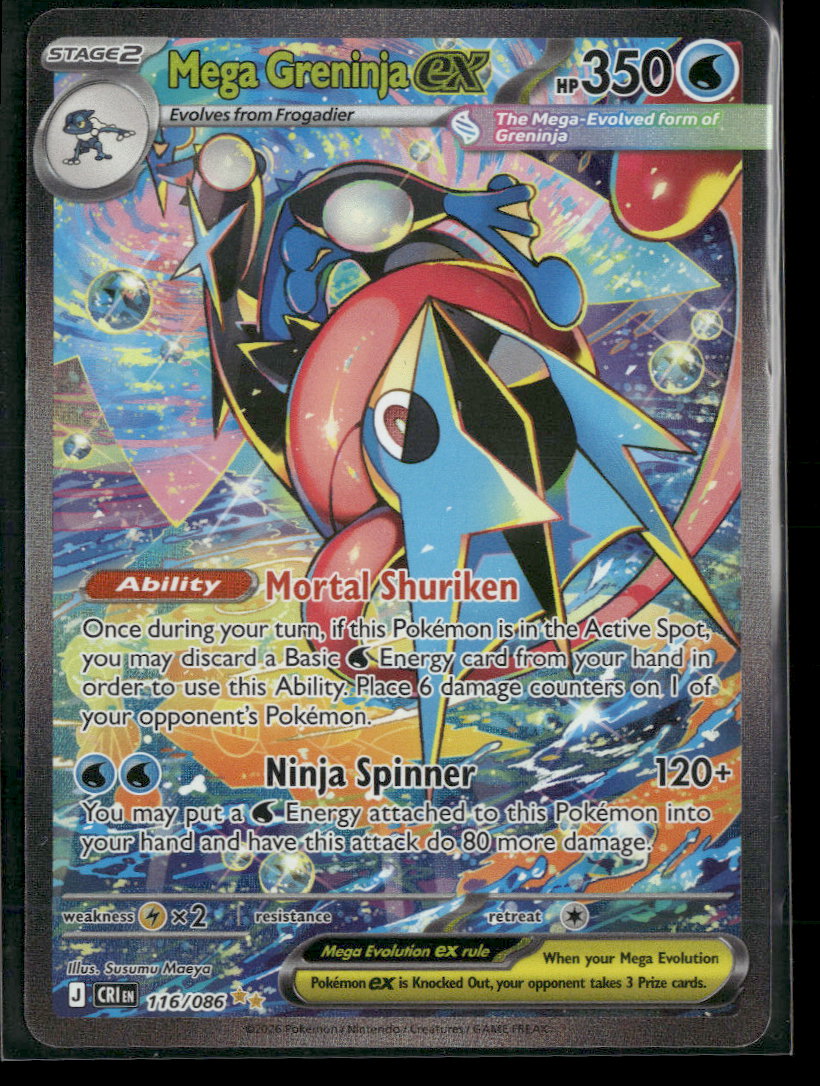 ME04: Chaos Rising Mega Greninja ex #116/086