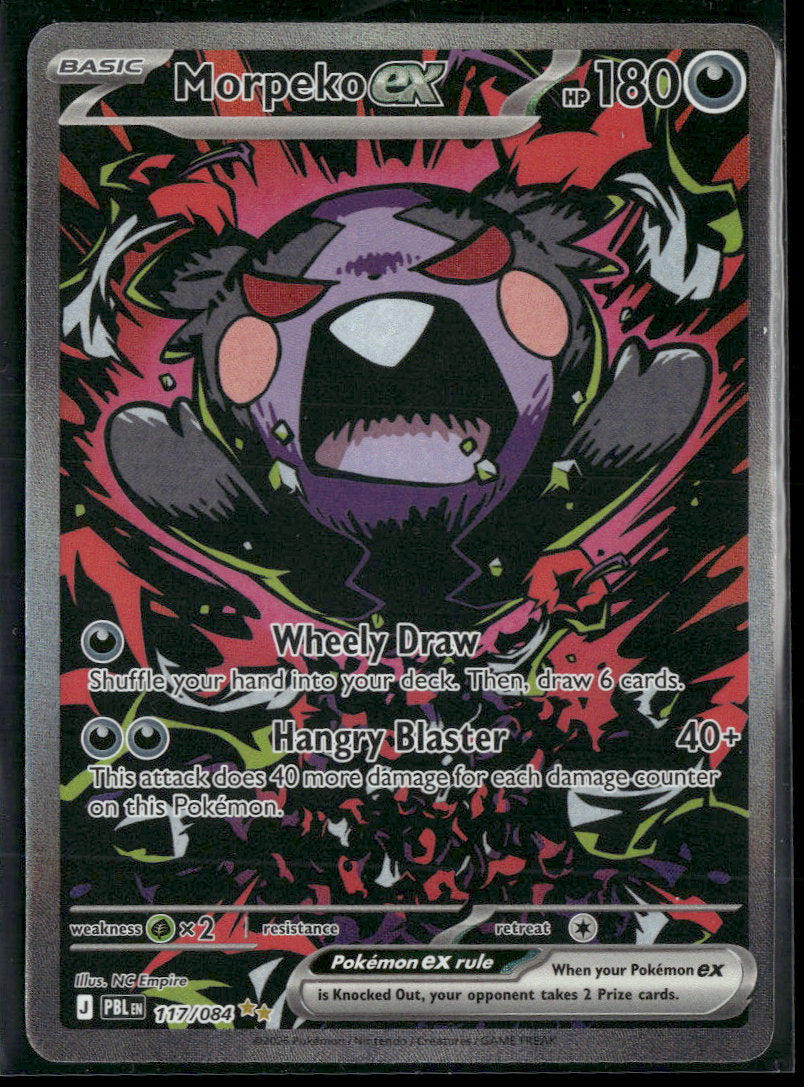 ME05: Pitch Black Morpeko ex #117/084