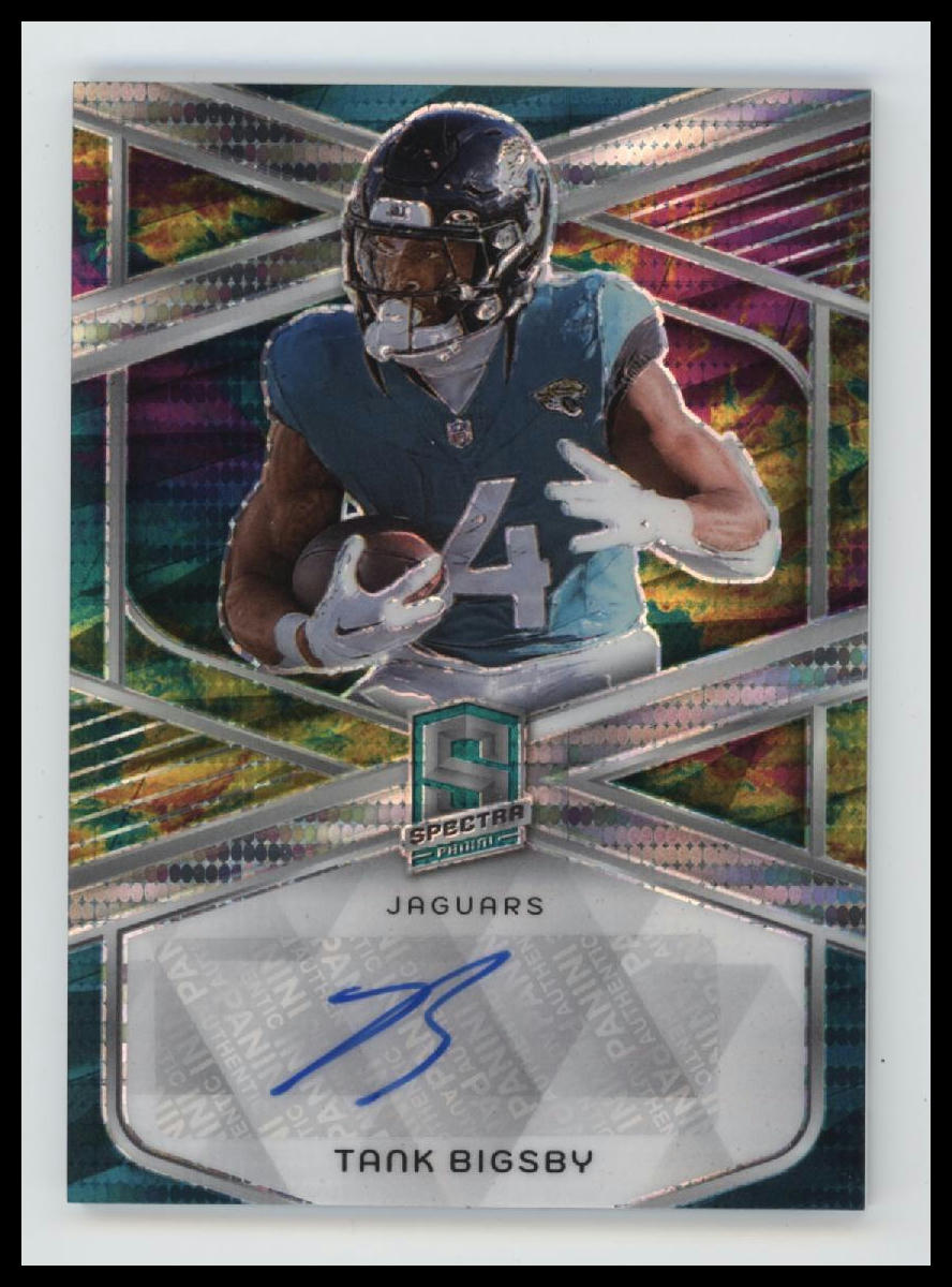 2024 Panini Spectra Signatures Meta Celestial Prim #/75 Tank Bigsby AU #SIG-TBY