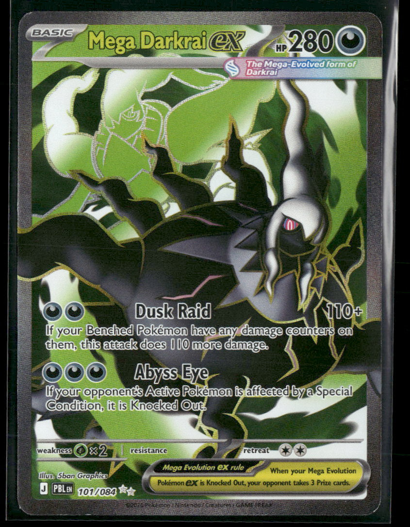 ME05: Pitch Black Mega Darkrai ex #101/084