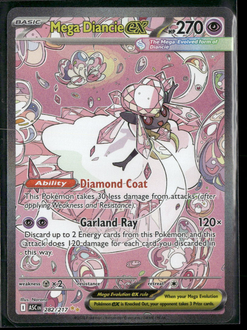 ME: Ascended Heroes Mega Diancie ex #282/217