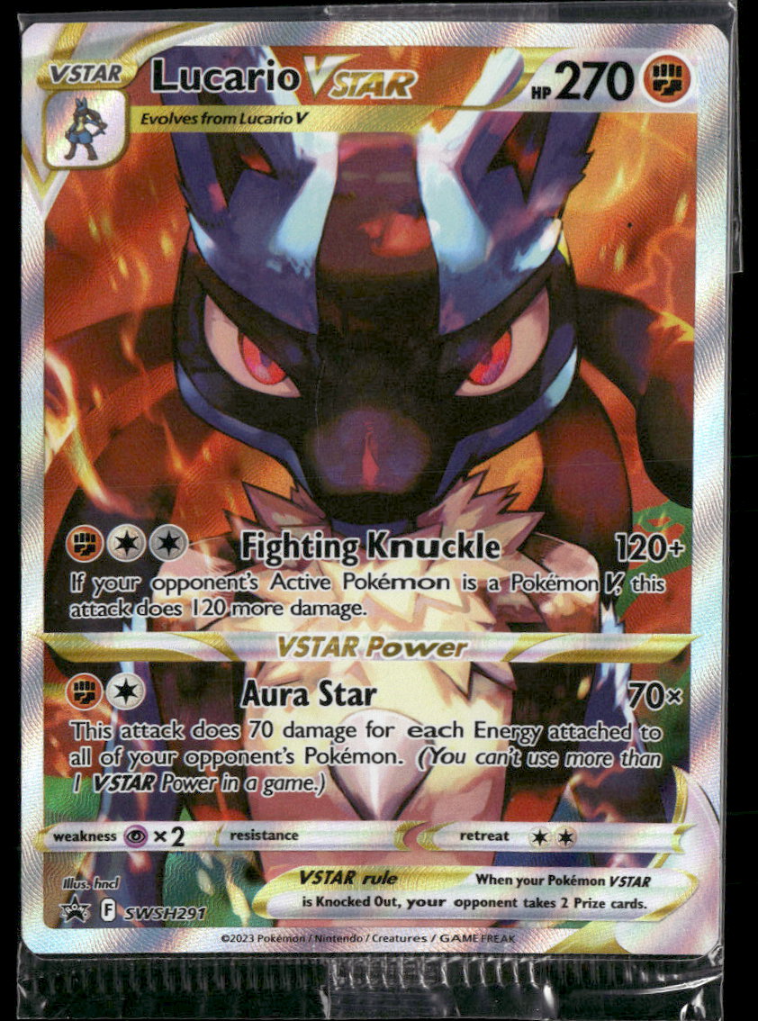 SWSH: Sword & Shield Promo Cards Lucario VSTAR #SWSH291