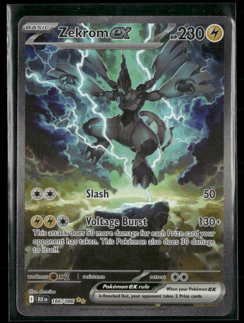 SV: Black Bolt Zekrom ex #166/086
