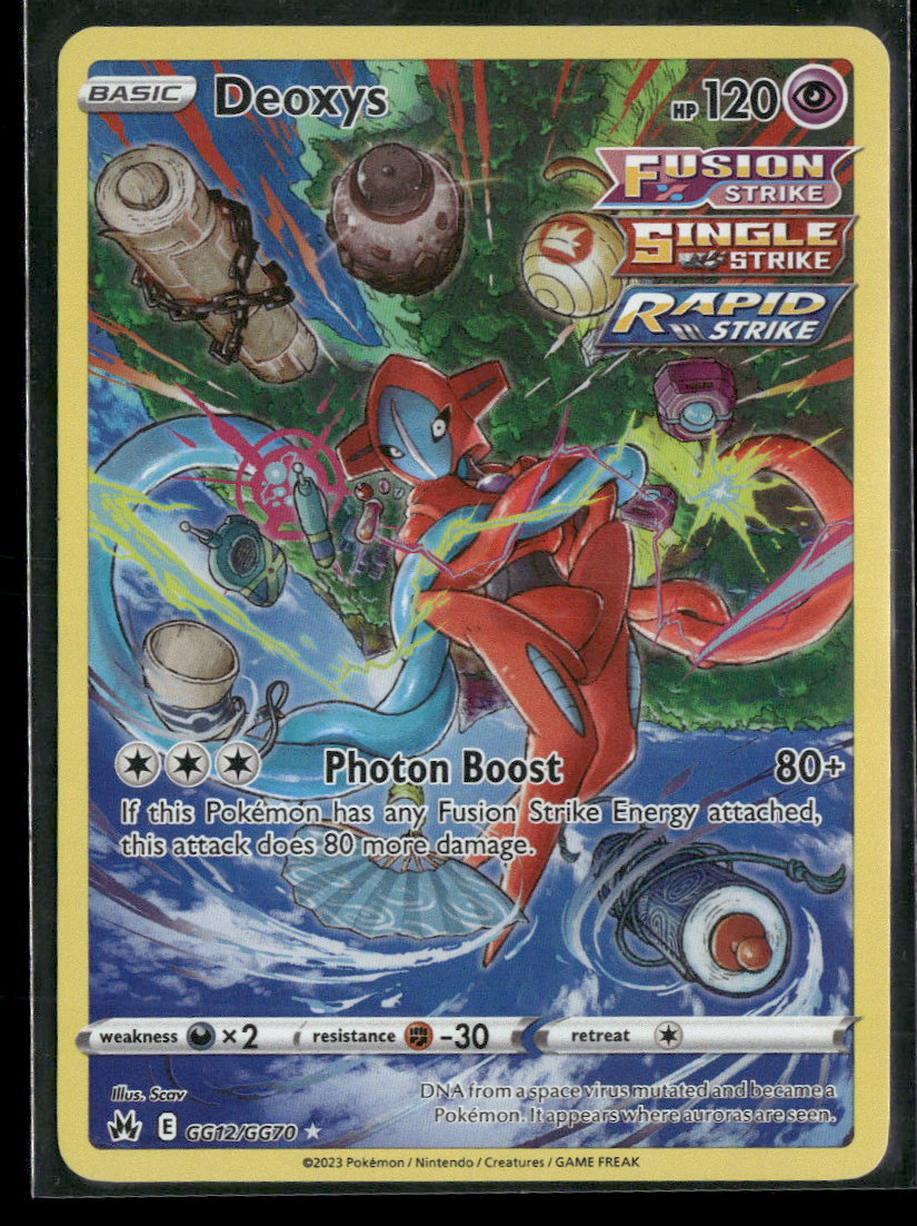 SWSH: Crown Zenith: Galarian Gallery Deoxys #GG12/GG70