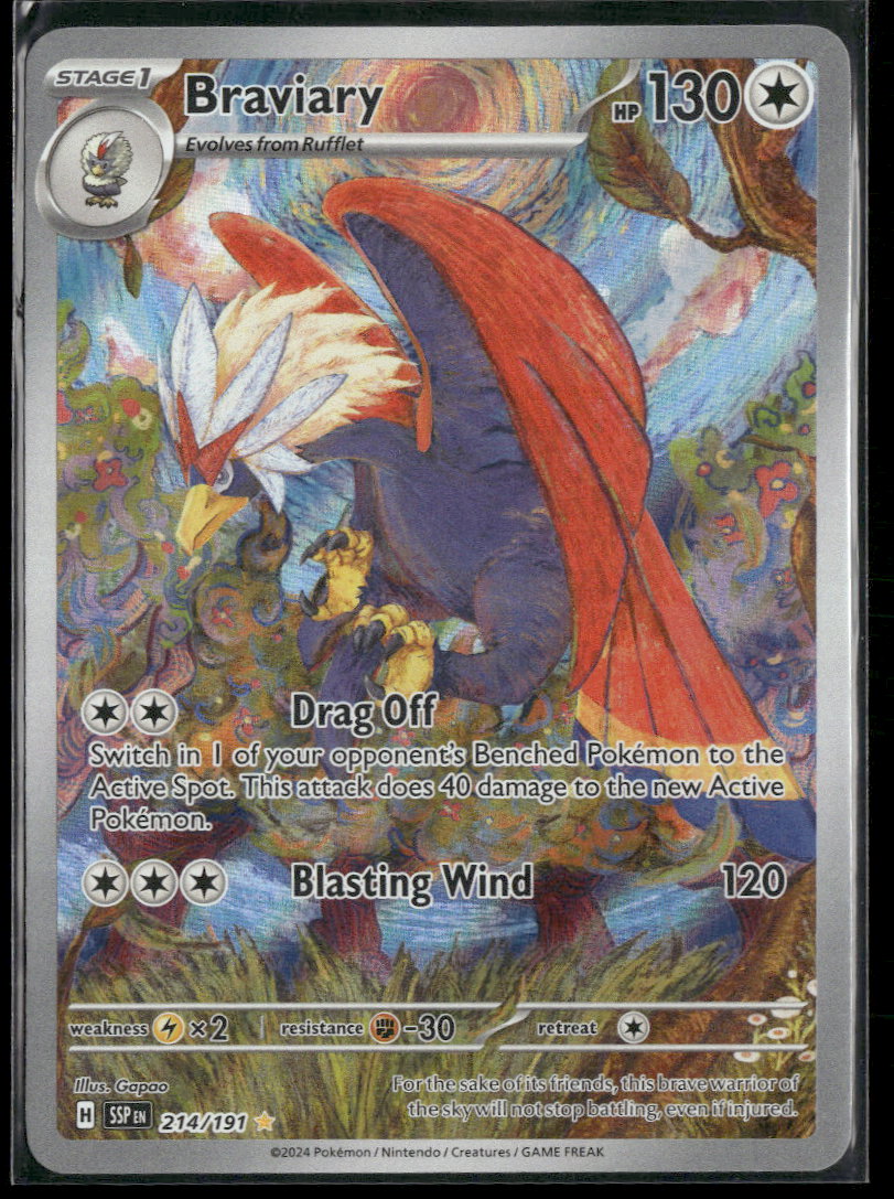 SV08: Surging Sparks Braviary #214/191