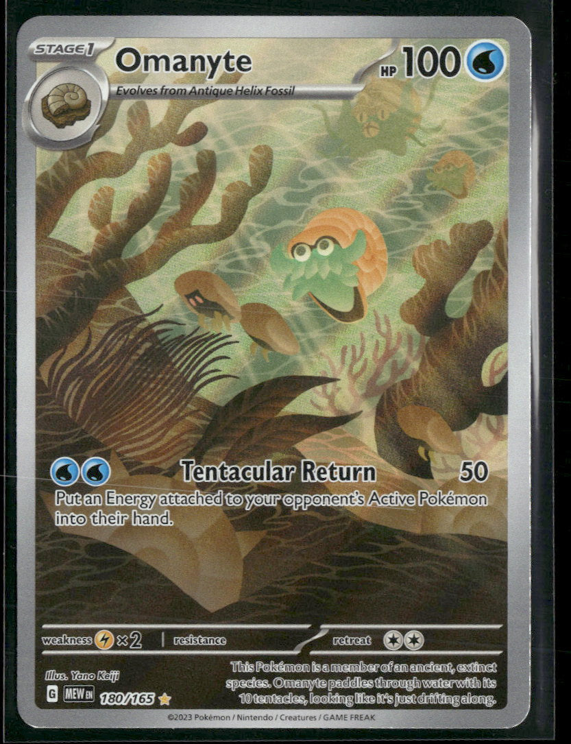 SV: Scarlet & Violet 151 Omanyte #180/165
