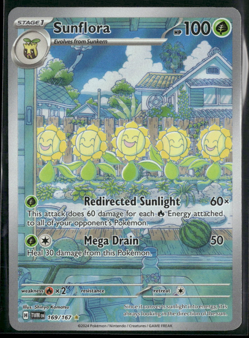 SV06: Twilight Masquerade Sunflora #169/167