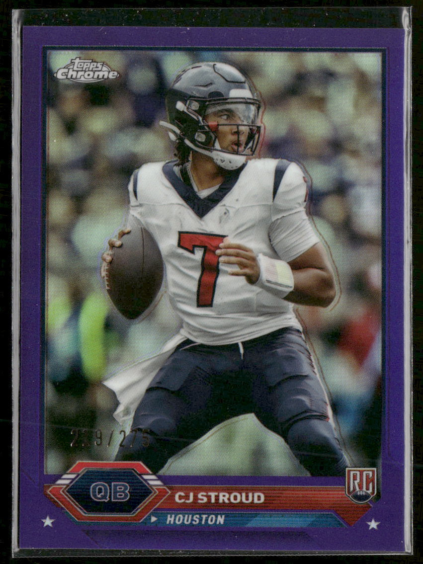 2023 Topps Composite Topps Chrome Purple Refractor CJ Stroud RC #/275 #2