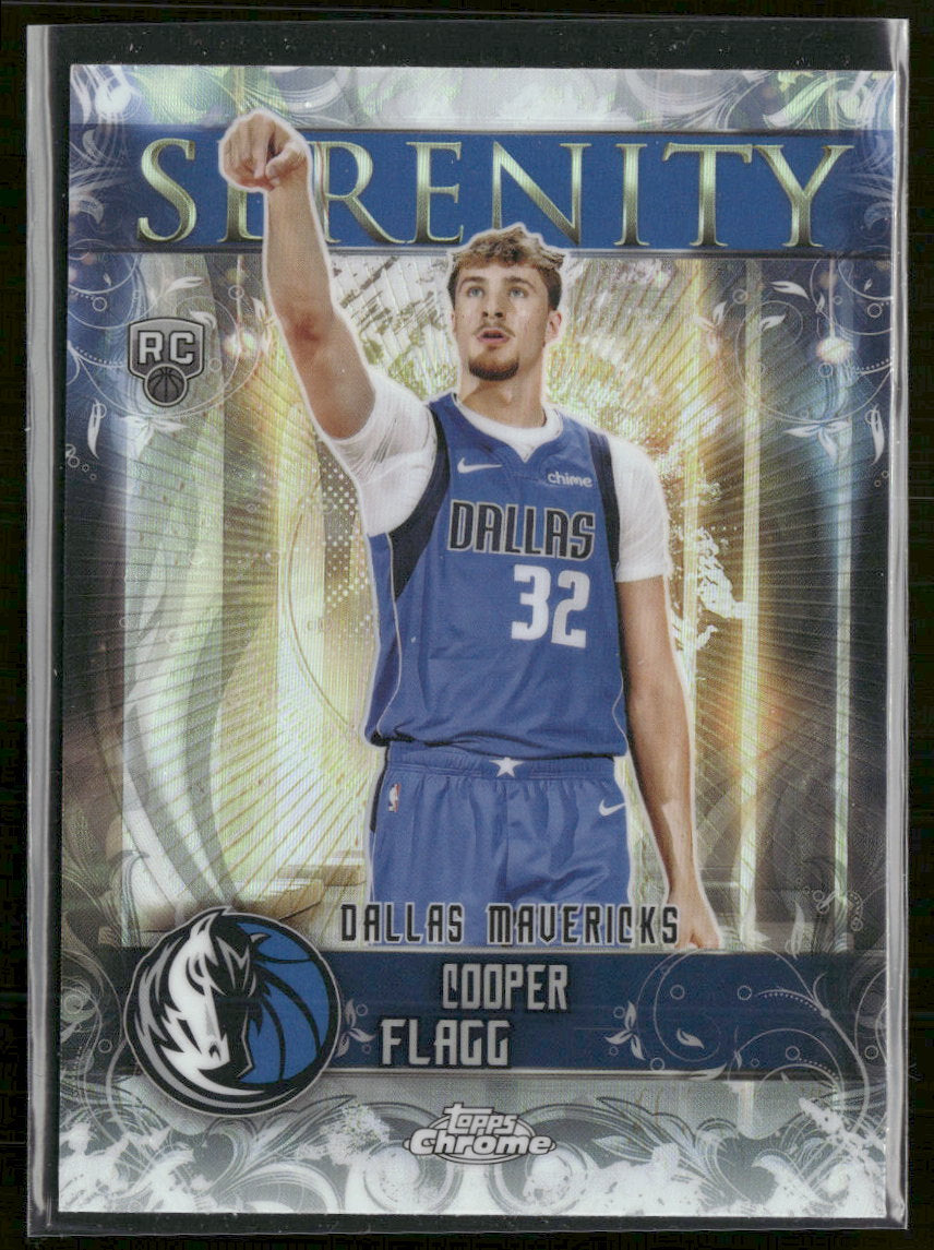 2025-26 Topps Chrome Serenity Refractor Cooper Flagg #SY-11