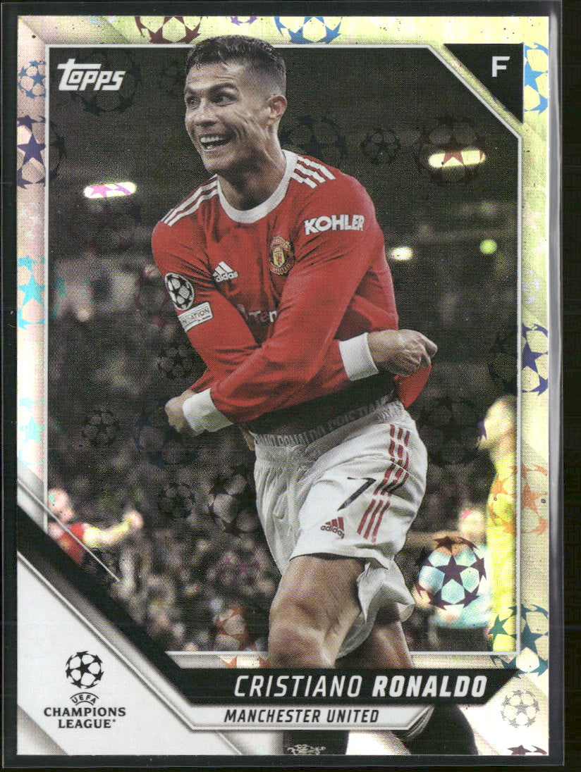 2021-22 Topps UEFA Champions League Starball Foil Cristiano Ronaldo #100