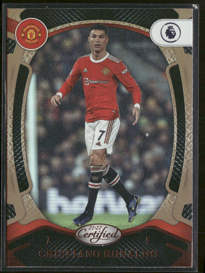 2021-22 Panini Chronicles Certified Premier League Cristiano Ronaldo #159