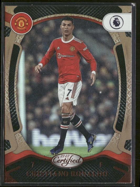 2021-22 Panini Chronicles Certified Premier League Cristiano Ronaldo #159