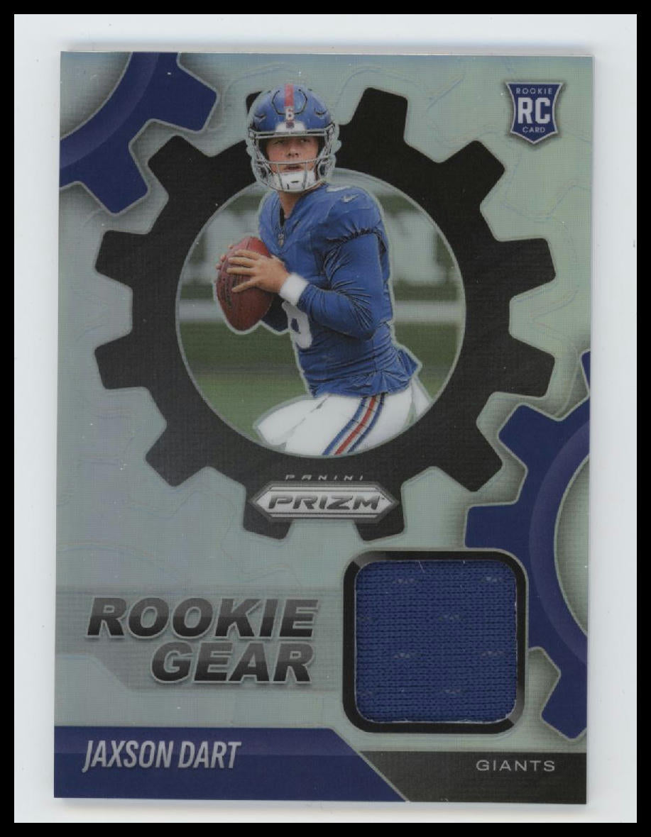 2025 Panini Prizm Rookie Gear Jaxson Dart #RGR-JDT