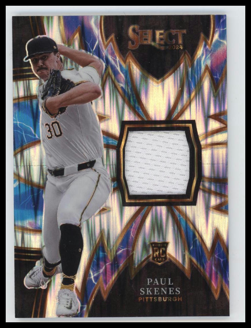 2024 Panini Select Sparks Relics Flash Prizms Paul Skenes #SPK-PS