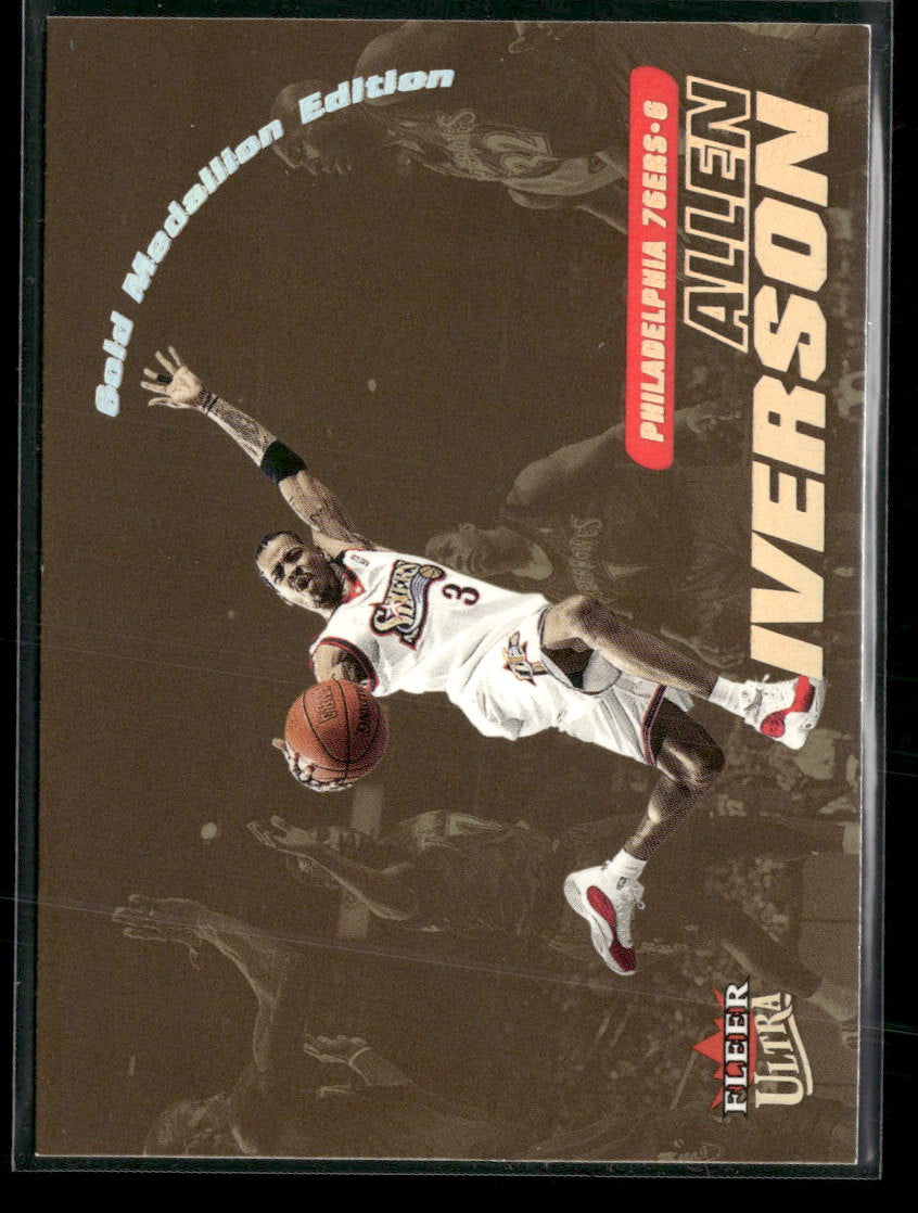 2000-01 Ultra Gold Medallion Allen Iverson #156G
