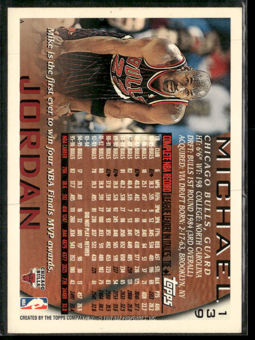 1996-97 Topps Michael Jordan #139