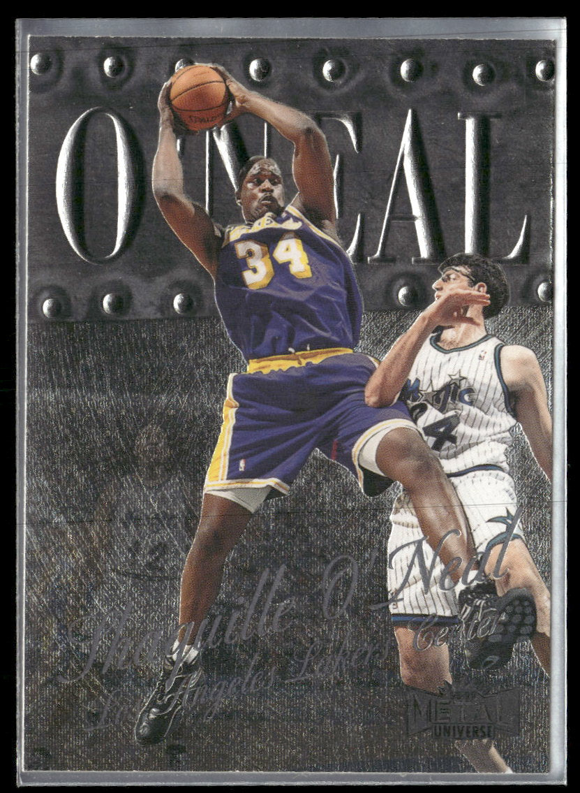 1998-99 Metal Universe Shaquille O'Neal #25
