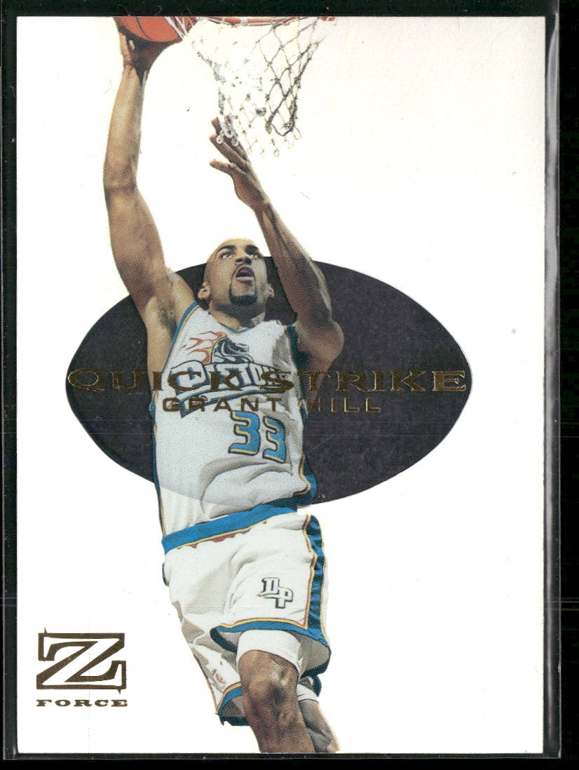 1997-98 SkyBox Z-Force Quick-Strike Grant Hill #3 QS