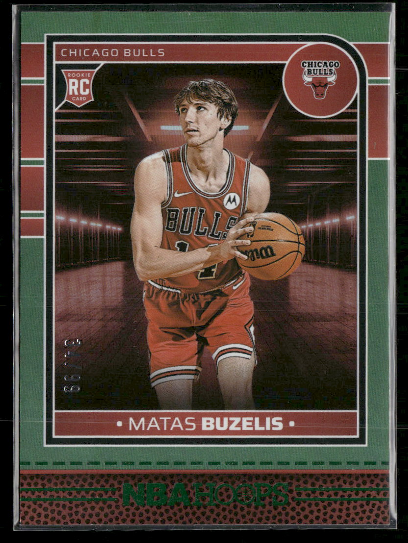 2024-25 Hoops Green Matas Buzelis RC #/99 #241