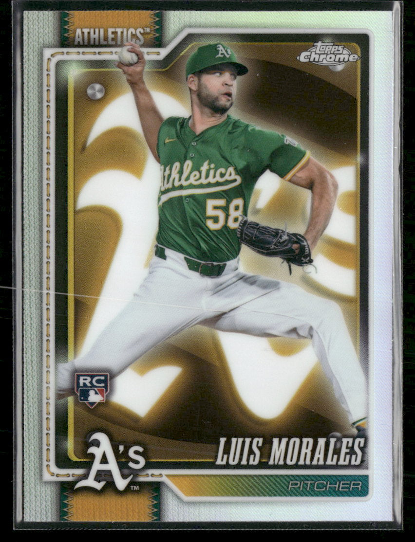 2026 Topps Chrome Lightboard Logo Refractors Luis Morales RC #294