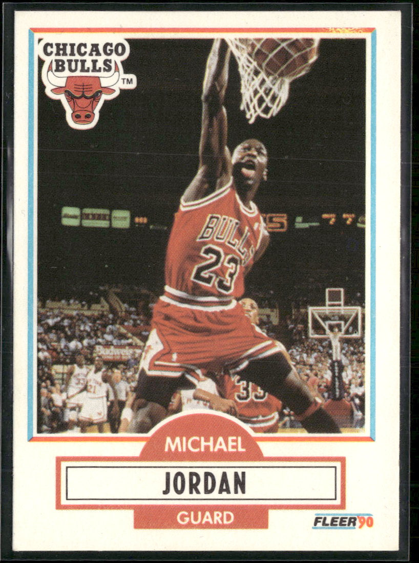 1990-91 Fleer Michael Jordan #26