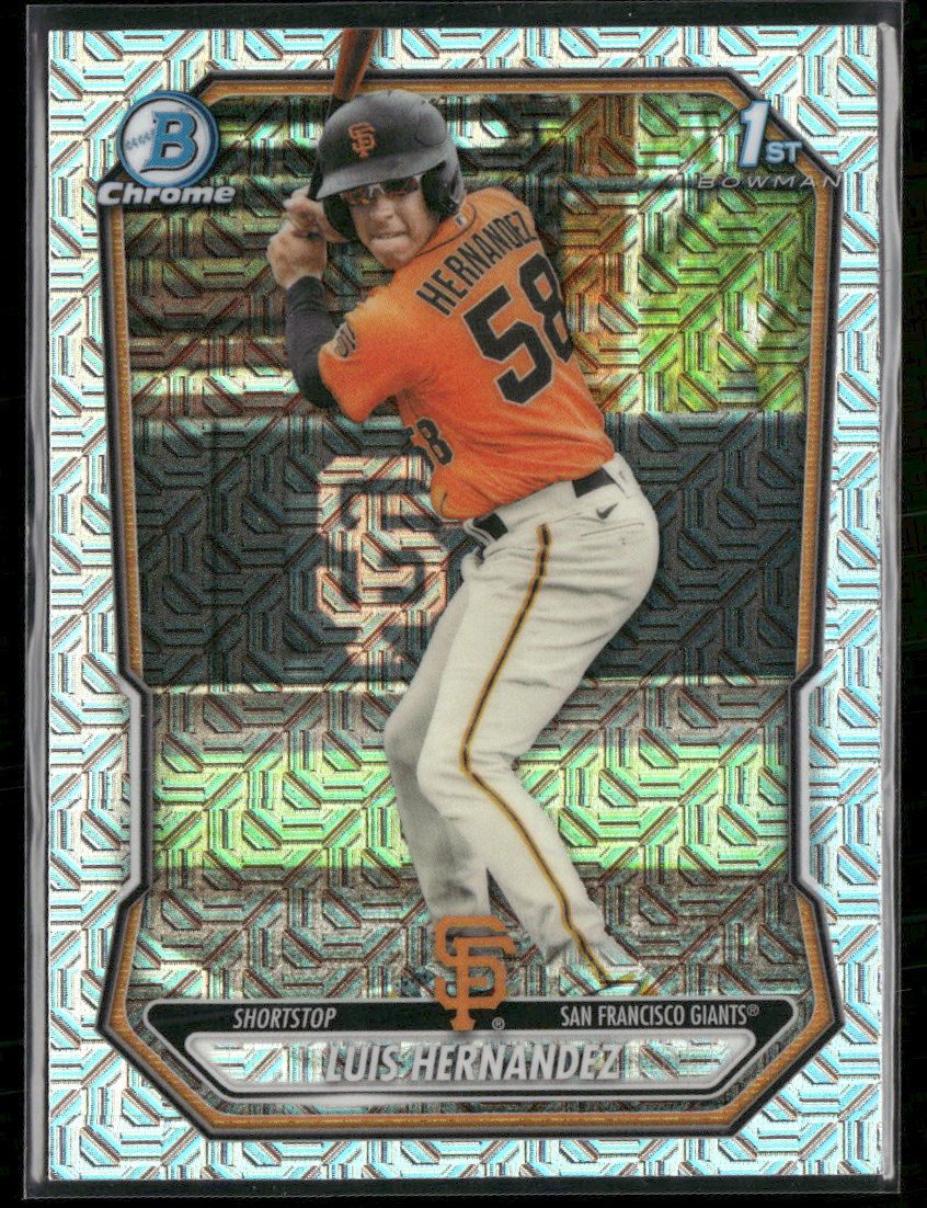 2026 Bowman Chrome Chrome Prospects Mojo Luis Hernandez #BCP-200