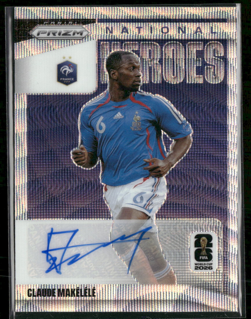 2026 Panini Prizm FIFA World Cup National Heroes Claude Makelele AU #NH-CM