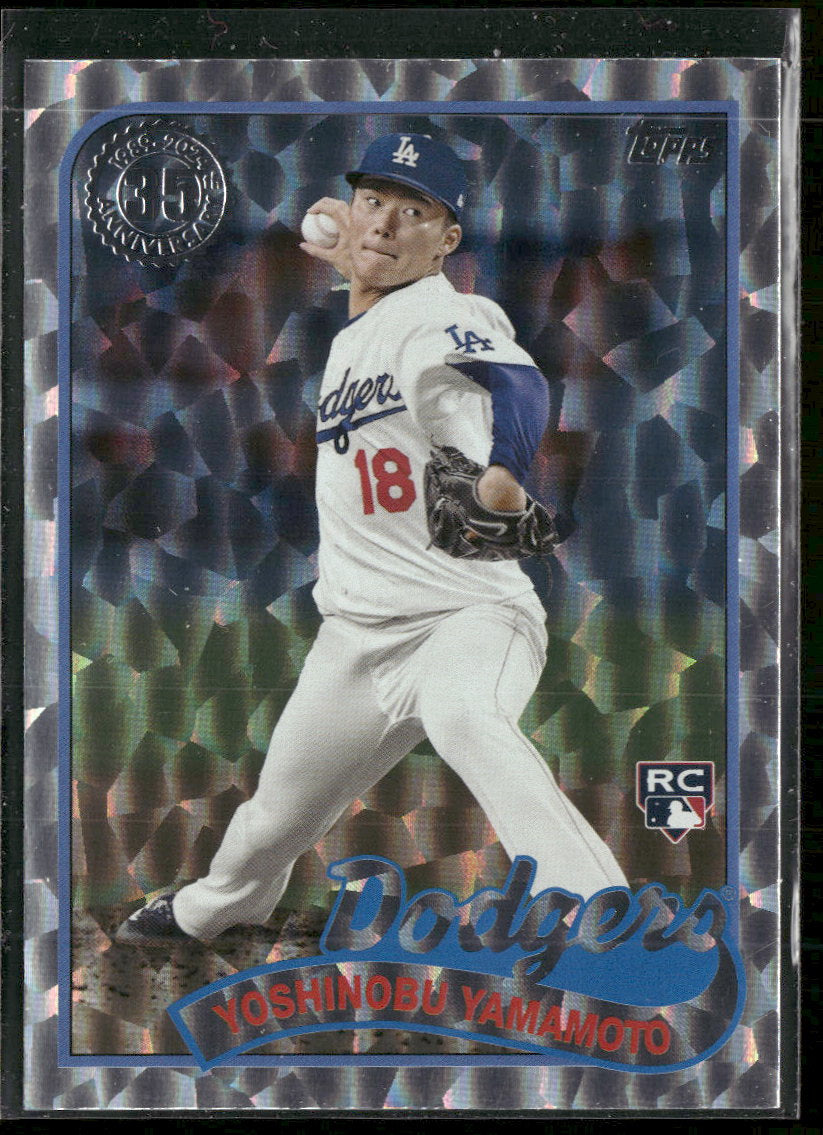 2024 Topps 35th Anniversary Foil (Series Two) Yoshinobu Yamamoto #89B2-48