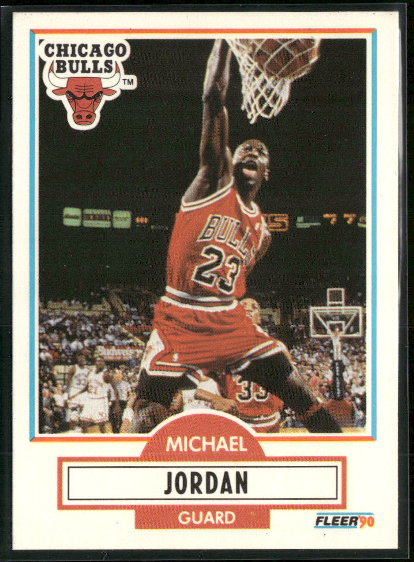 1990-91 Fleer Michael Jordan #26