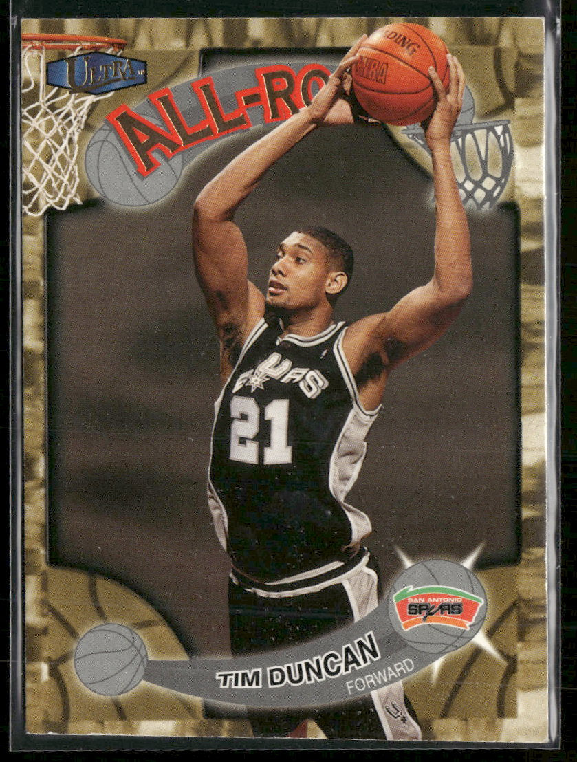 1997-98 Ultra All-Rookie Tim Duncan #1 AR