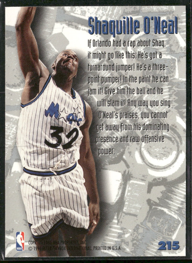 1995-96 Metal Shaquille O'Neal #215