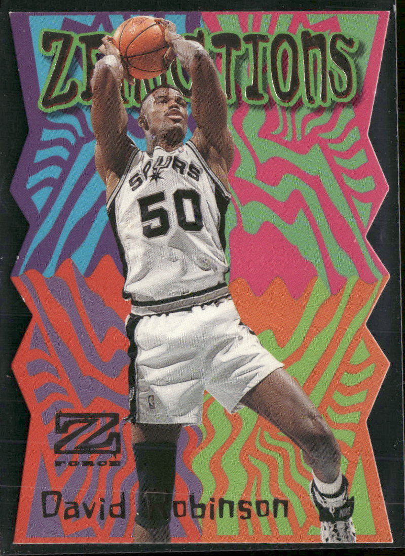 1997-98 SkyBox Z-Force Zensations David Robinson #17 ZN