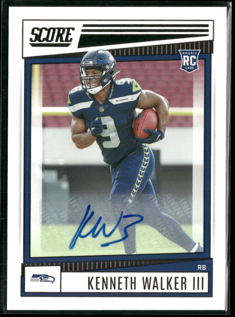 2022 Score Kenneth Walker III RC #329