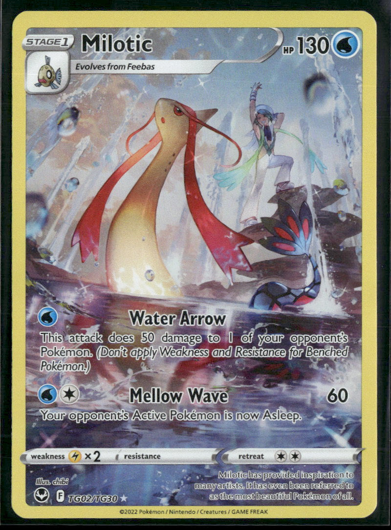 SWSH12: Silver Tempest Trainer Gallery Milotic #TG02/TG30