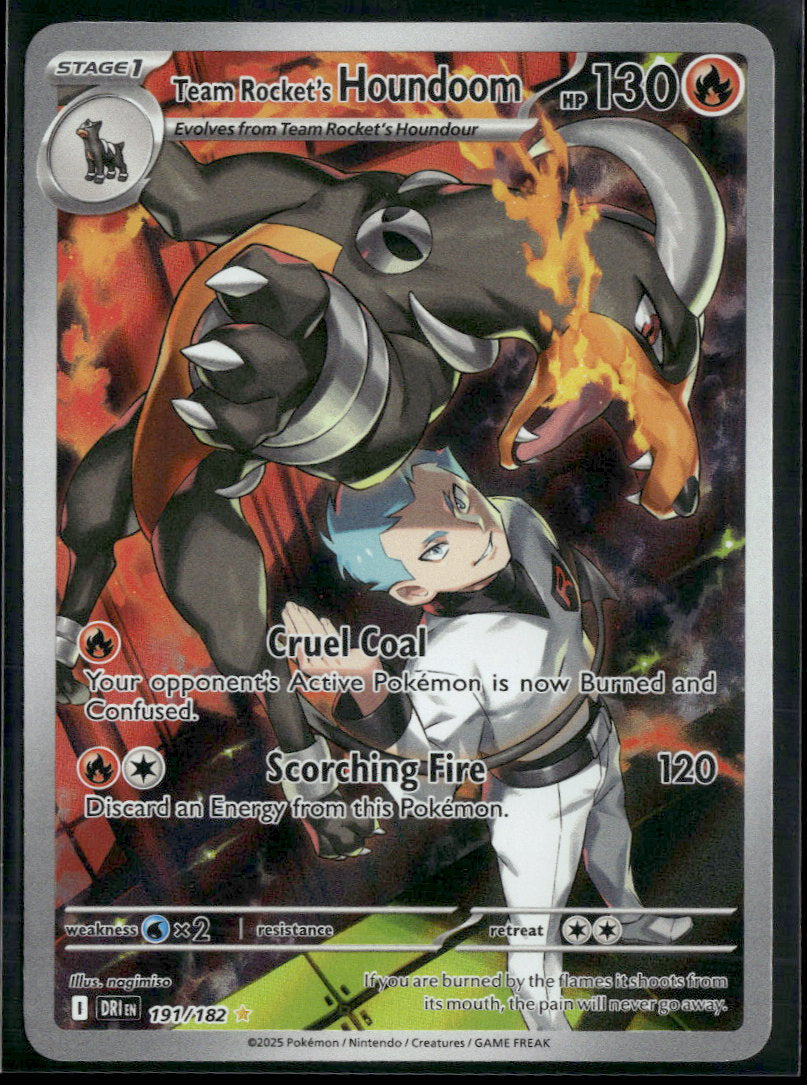 SV10: Destined Rivals Team Rocket's Houndoom #191/182