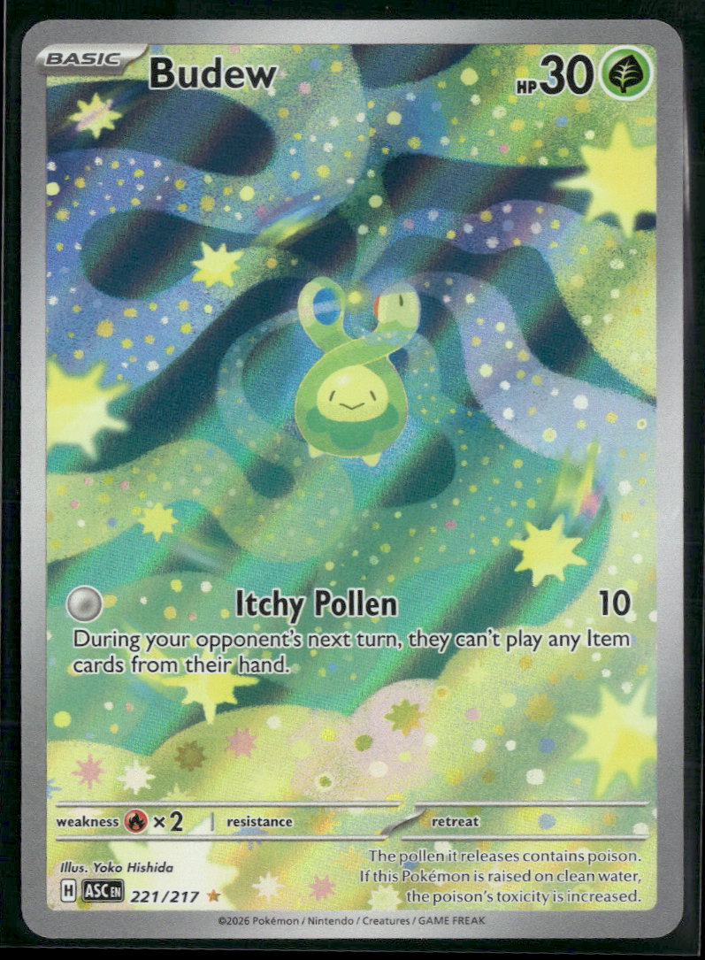 ME: Ascended Heroes Budew #221/217
