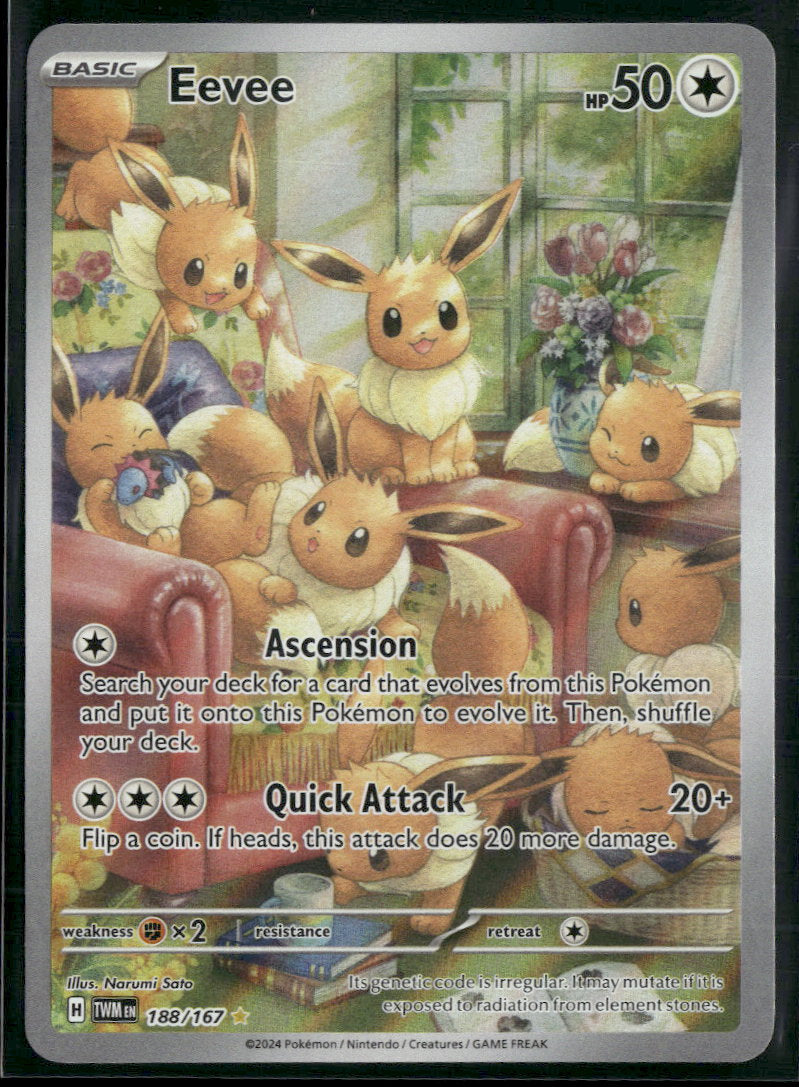 SV06: Twilight Masquerade Eevee #188/167