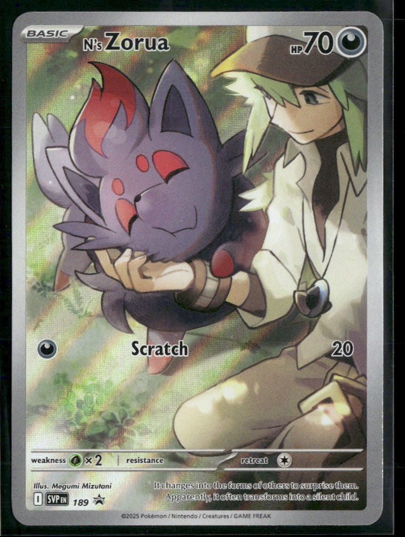SV: Scarlet & Violet Promo Cards N's Zorua #189