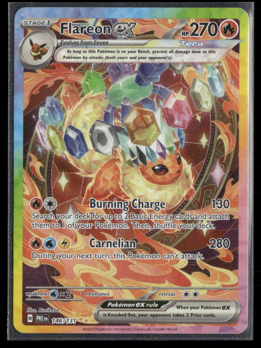 SV: Prismatic Evolutions Flareon ex #146/131