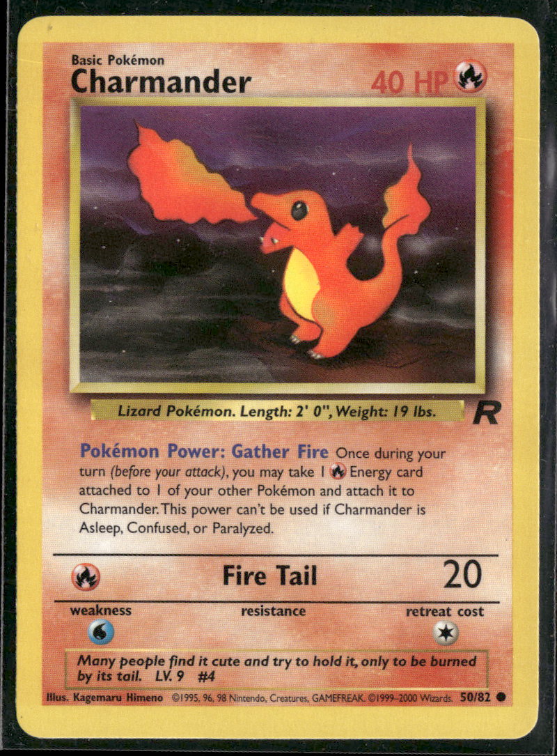 Team Rocket Charmander #50/82