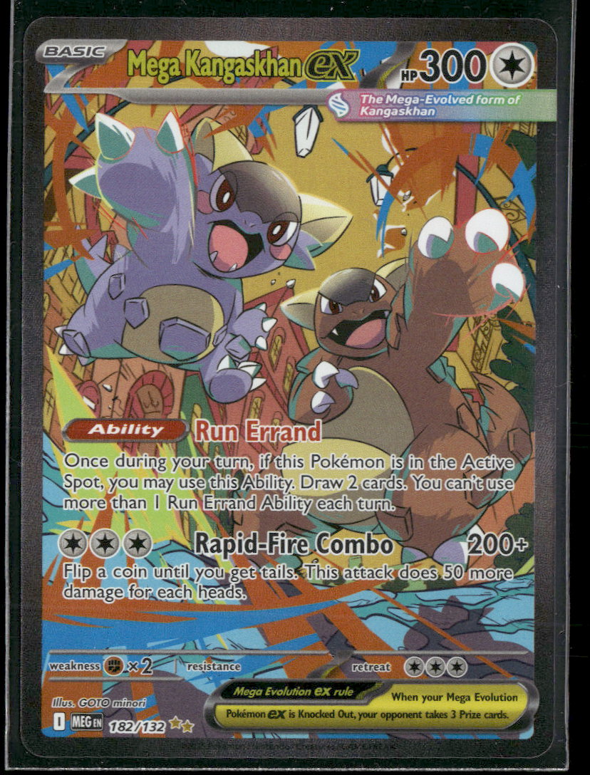 ME01: Mega Evolution Mega Kangaskhan ex #182/132