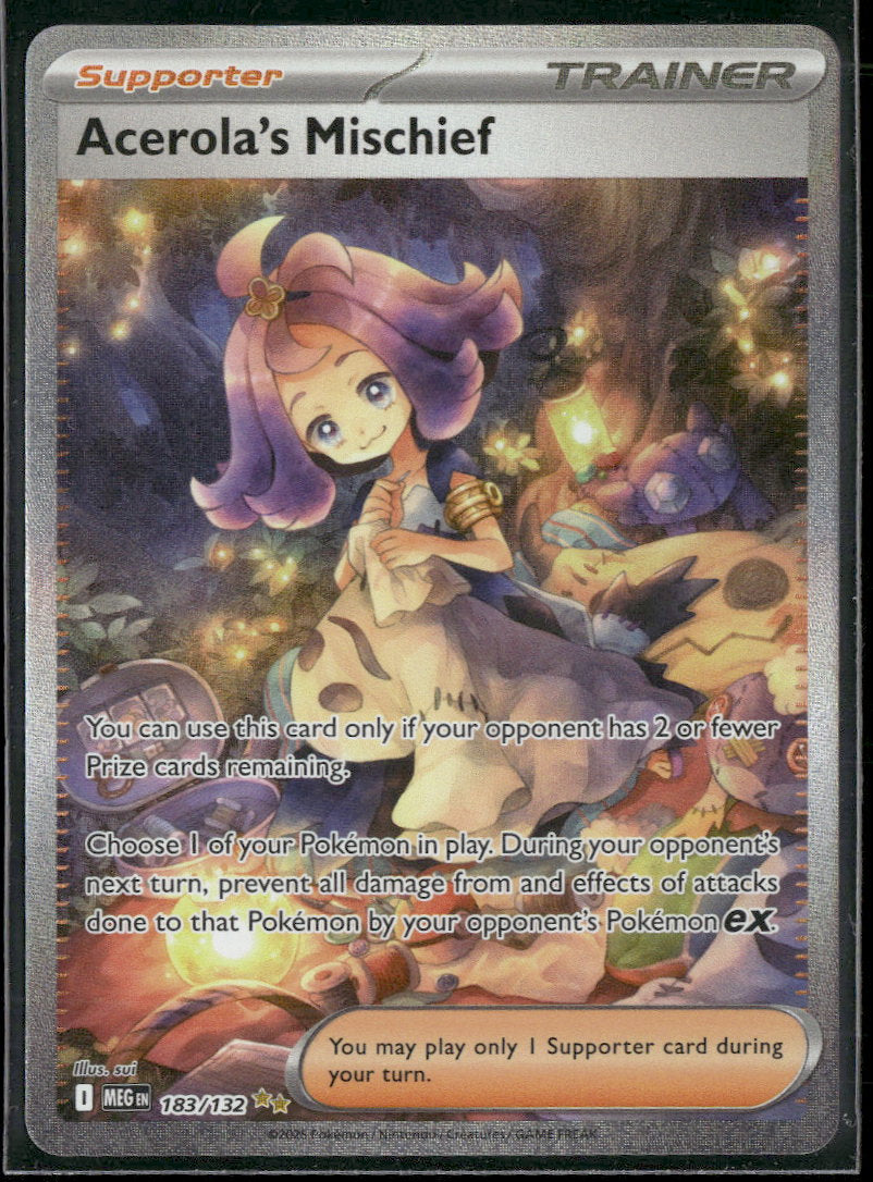 ME01: Mega Evolution Acerola's Mischief #183/132